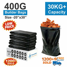 Black Rubble Sacks Large