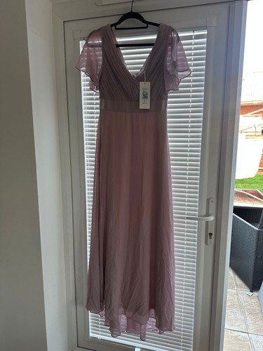 Ever pretty dusty pink chiffon - dusty,
