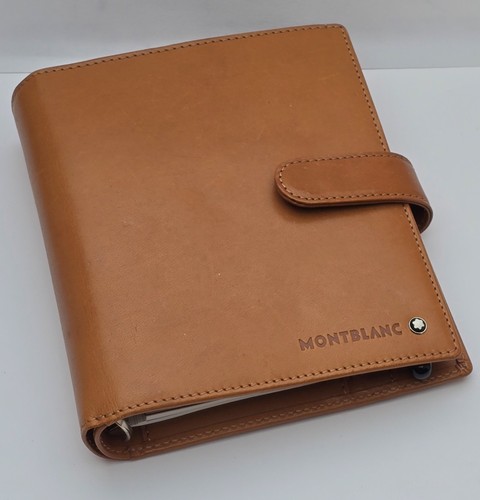 Montblanc brown tan leather - montblanc,