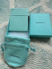 Tiffany & Co. Box and Pouch Set 9.5cm X 7.5cm