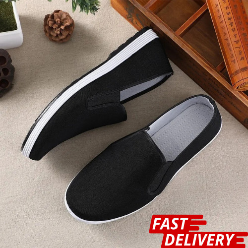 Kung men cloth - kung, shoes