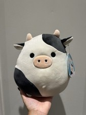 8” OG 2017 Connor The Cow (Peach Horns) Squishmallow - Tags Attached