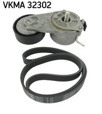 SKF VKMA 32302 V-Ribbed Belt Set for ABARTH,ALFA ROMEO,CHRYSLER,FIAT,LANCIA,OPEL