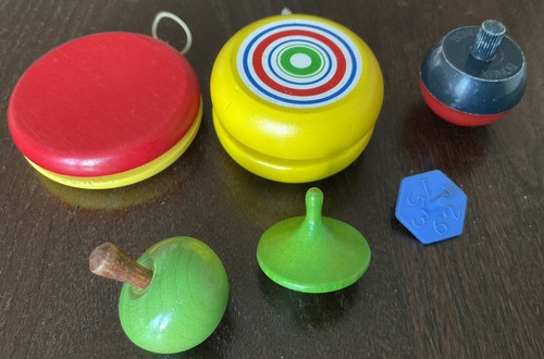 Vintage wooden yoyo - vintage, and