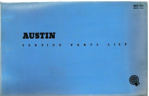 Austin a40 mk1 mk2 farina - austin,