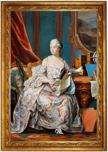 Oil painting madame - oil,