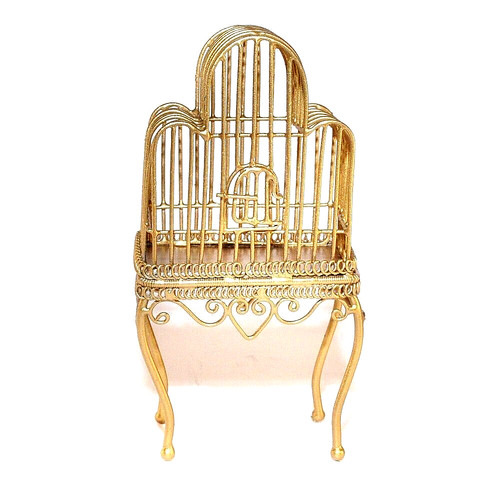 Dolls house 12th bird cage - dolls, 1/12th