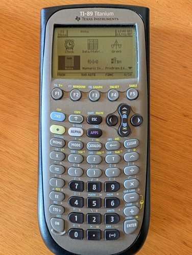Texas instruments 89 - instruments, ti-89