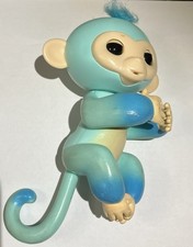 WowWee Fingerlings Monkey Blue. Not Working, Tail Broken