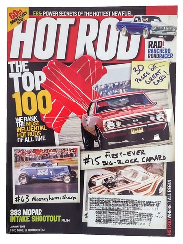 2008 hot rod magazines - hot, full
