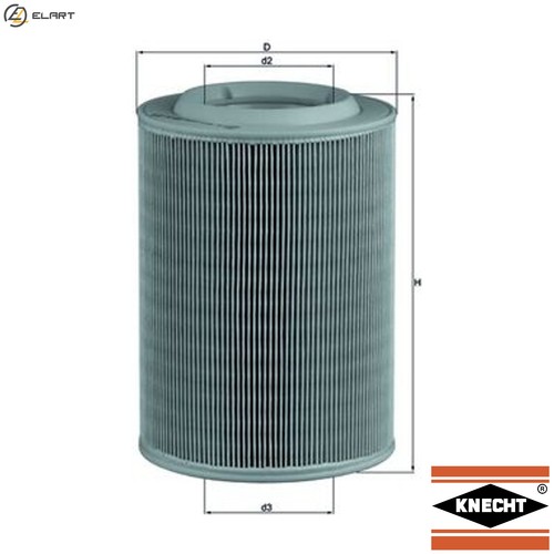 Air filter 314 - filter, for