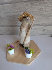 Bad Taxidermy mouse - gardener