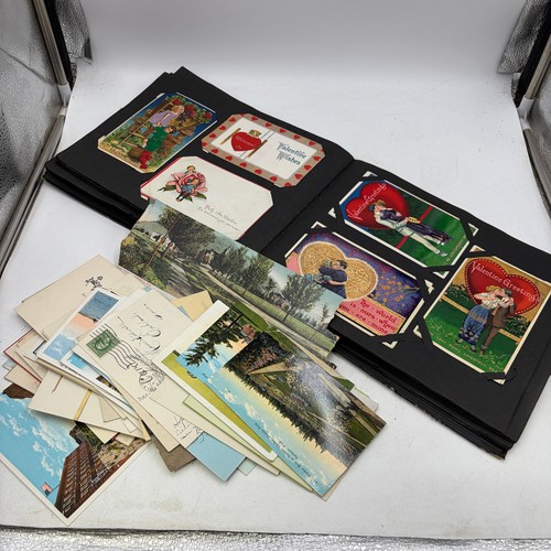 Antique 1900s postcard album - 1900s,