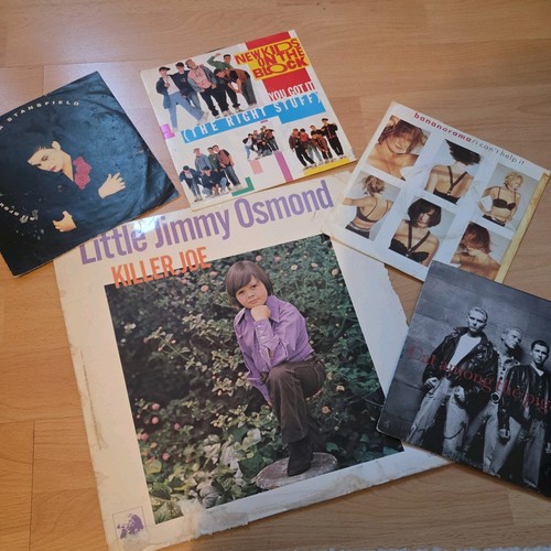 Job lot vinyl records - 5,