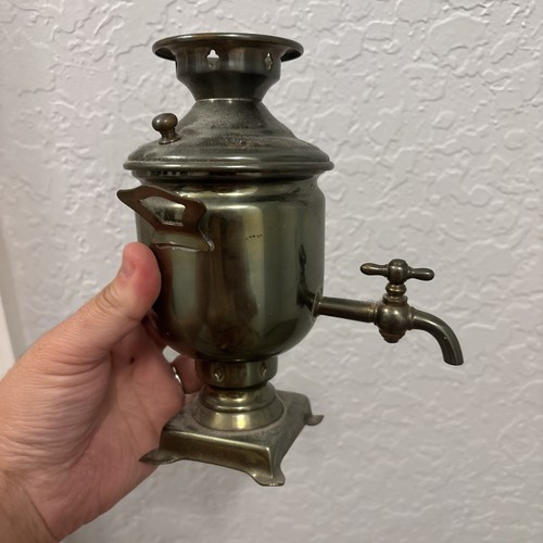 Antique russian samovar - samovar, brass