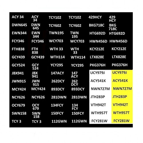 Model bus waterslide transfers - model,