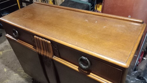 Art deco 1930s sideboard real - deco,