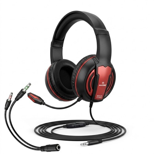 Gaming headset headphones - headphones, with