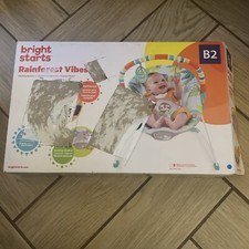 Bright Starts Rainforest Vibes Soothing Vibrations Baby Bouncer Infant Seat