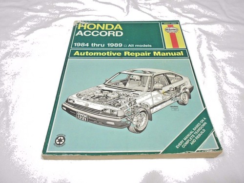 1984 1989 honda accord - honda,