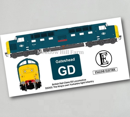 British rail class deltic - 55,