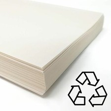 White cartridge paper - paper, recycled