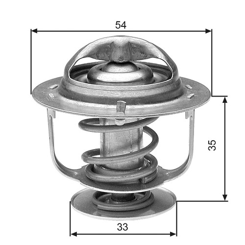 Thermostat coolant gates - thermostat,,
