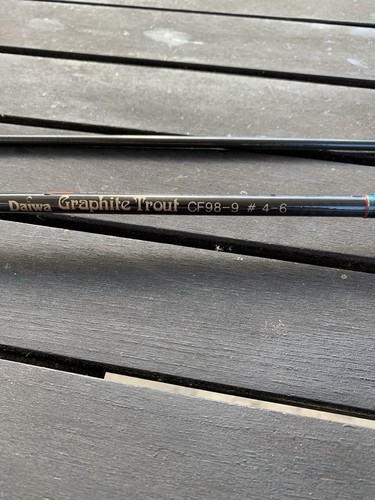 Daiwa fly rod cf98 - rod,