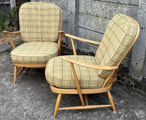 Fine retro ercol easy armchair - retro,