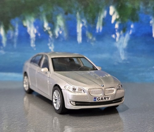 Bmw 535i silver welly - bmw, 1:36