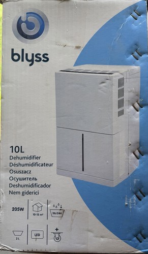 Blyss 10l dehumidifier - blyss, hardly