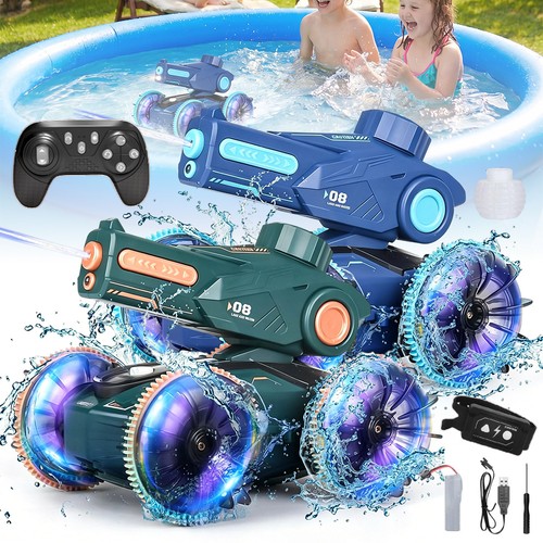 Amphibious car 4wd hand - amphibious, rc