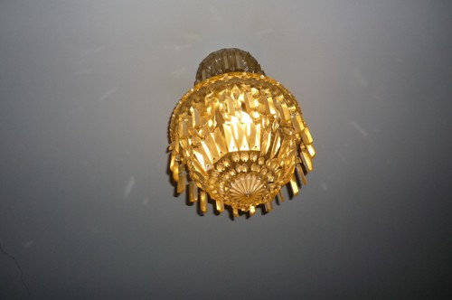 Small crystal chandelier - crystal,