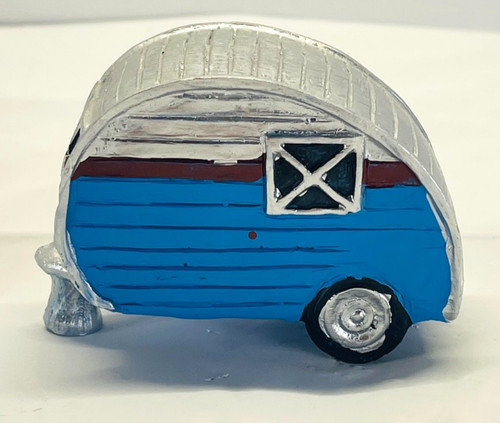 Vintage ceramic camper - camper, trailer