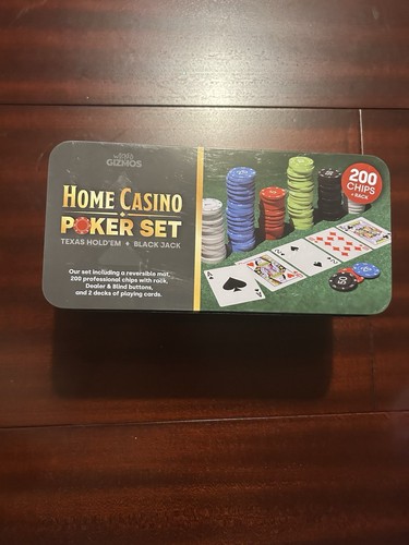 Home casino poker set - poker, mat
