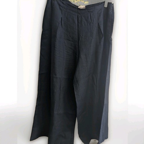 Pure linen palazzo wide leg - pure,