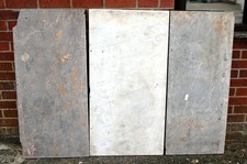3 Antique marble slabs large Carrara & fossil stone worktops flooring Grand tour