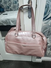 Beautiful Mayoral Pink Metallic Shimmer Babby Changing Bag New