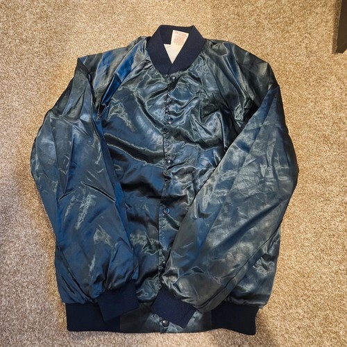 Blue y2k vintage satin - blue,