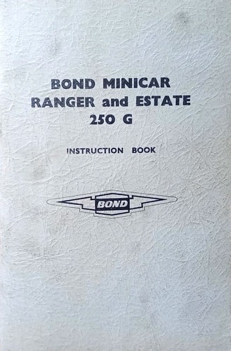 Bond minicar ranger - minicar, estate