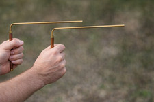 BRASS DOWSING RODS COPPER
