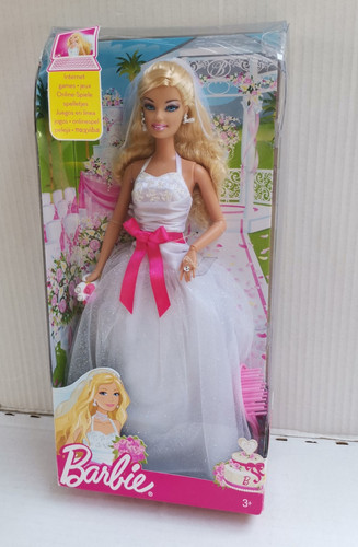 Barbie wedding can bride - barbie,