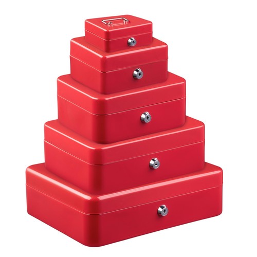 Metal cash box money bank - box,