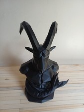 Capricorn Goat Bust Sculpture