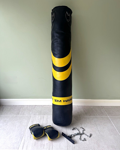 Hit hard hanging - hit,