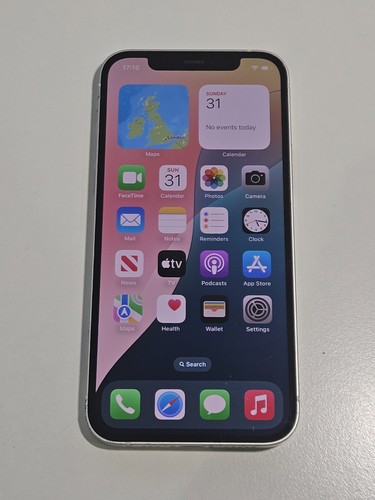 Apple iphone 64gb white - 12,
