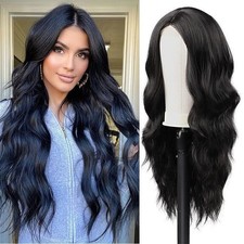 Fashion Black Long Curly Wigs
