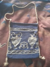Vintage 70s Greek Hand Woven