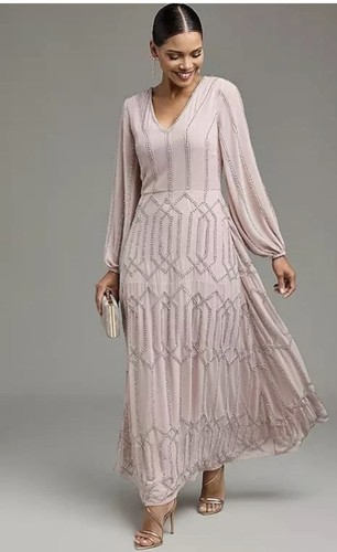 Kaleidoscope beaded maxi long - beaded,