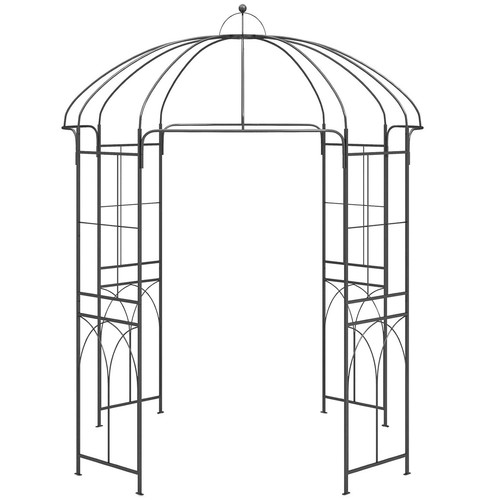 Metal garden rose arch trellis - metal,